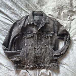 American Eagle Black Denim Jacket – Size Small
